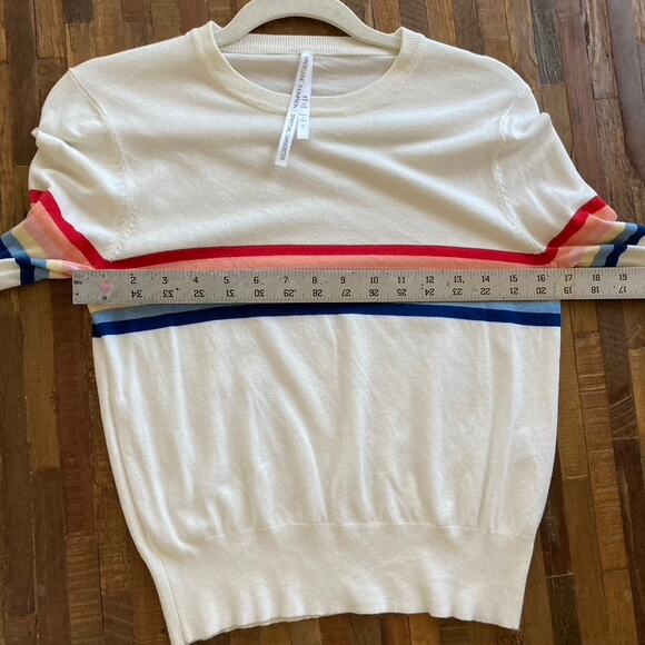 Spiritual Gangster x Madeleine Thompson Rainbow Sweater - Picture 4 of 7